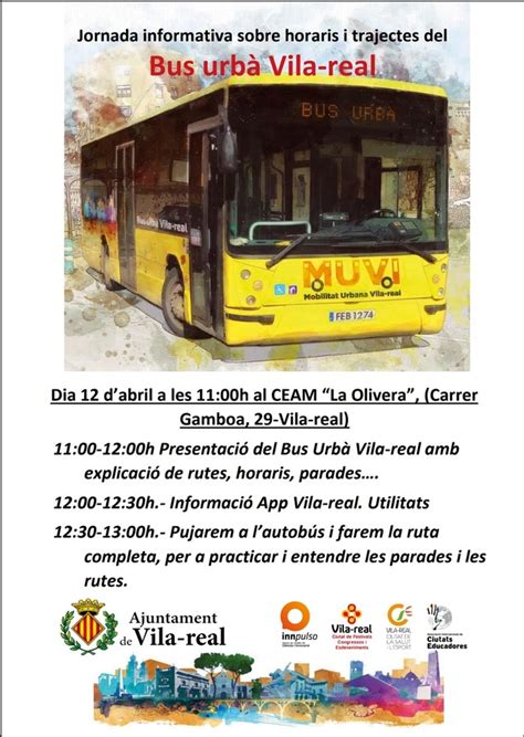 Horaris i trajectes del Bus urbà Vila